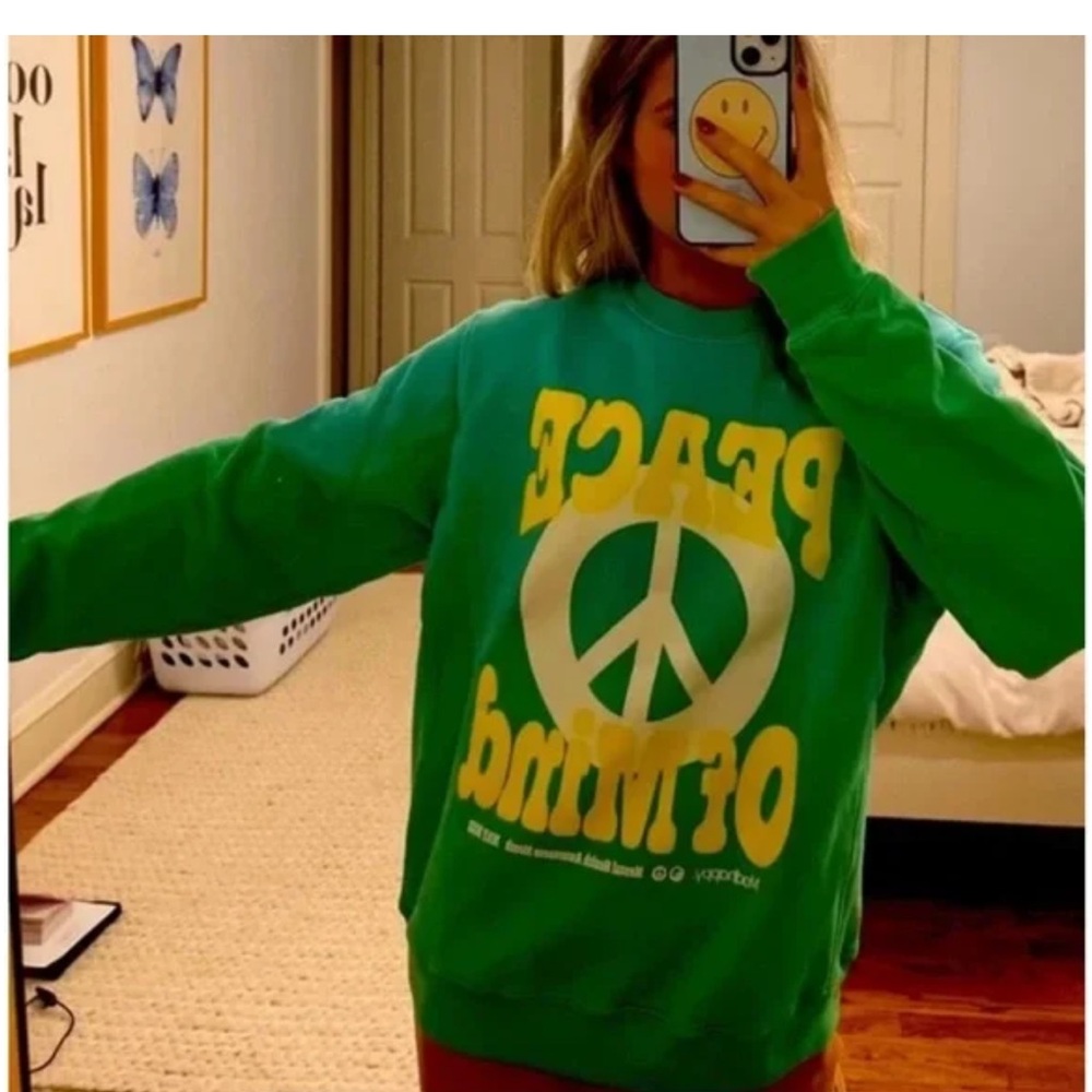 Madhappy Peace of Mind sweatshirt fits xs-s ombré dip-dyed unisex